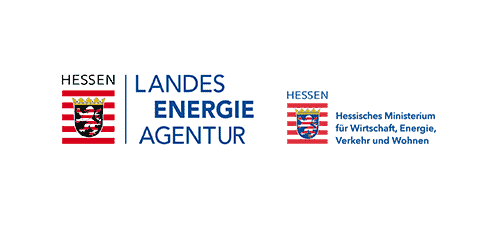 Landes Energie Agentur Hessen und Hessisches Ministerium für Wirtschaft Energie Verkehr und Wohnen Referenzen Logo