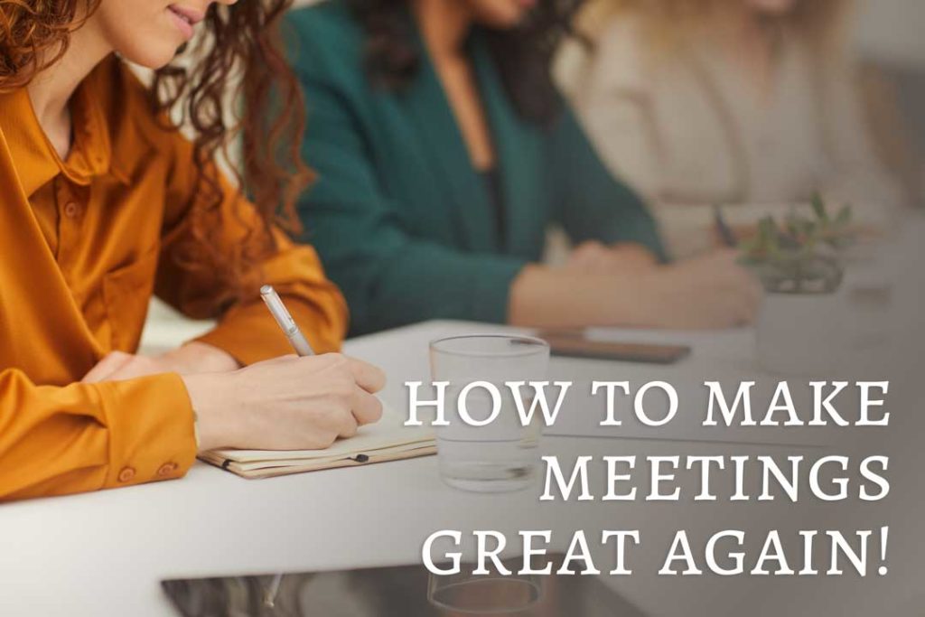 meetings effizient gestalten